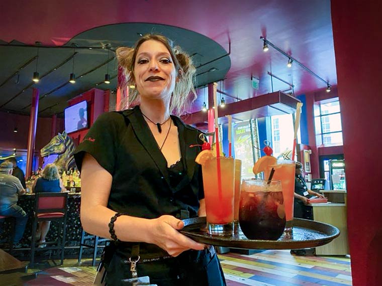 What isn’t on the cocktail menu at Hard Rock Cafe?