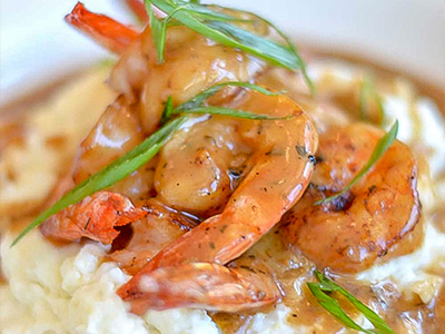 BBQ Shrimp and Grits