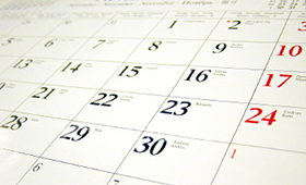 Calendar of Events