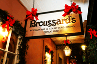 Broussard's at Christmas