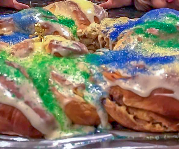 Mardi Gras King’s Cake