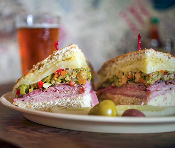 Napoleon House Muffuletta