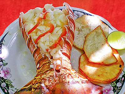 Lobster with Truffle Butter