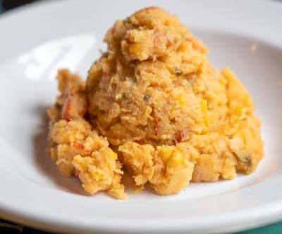 Mambo's Crawfish Cornbread Dressing