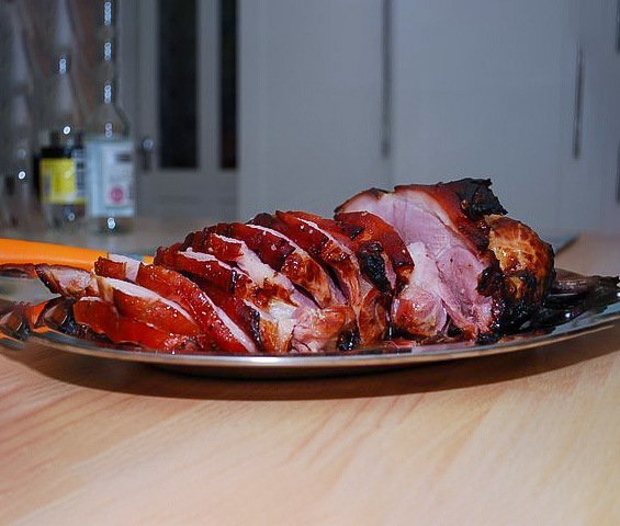 Barq’s Root Beer Glazed Easter Ham