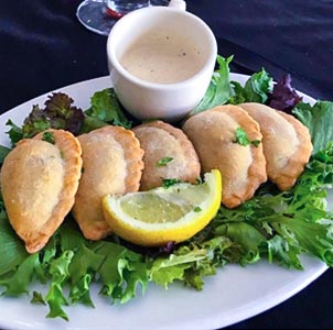 Fried Crawfish Pies from Felix's thumb